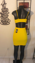 Load image into Gallery viewer, Yellow Mini Dress
