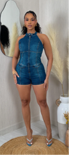 Load image into Gallery viewer, Denim Romper
