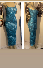 Load image into Gallery viewer, Water wave dress
