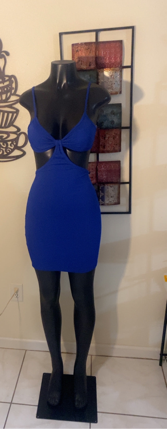 Blue Mini Dress