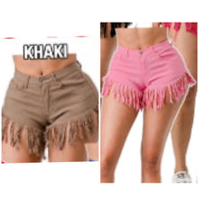 Load image into Gallery viewer, Fringes Daisy Dukes
