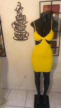 Load image into Gallery viewer, Yellow Mini Dress
